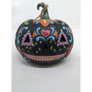 Jim Shore - Carve Out A Night of Celebration Pumpkin - Heartwood Creek 6010669